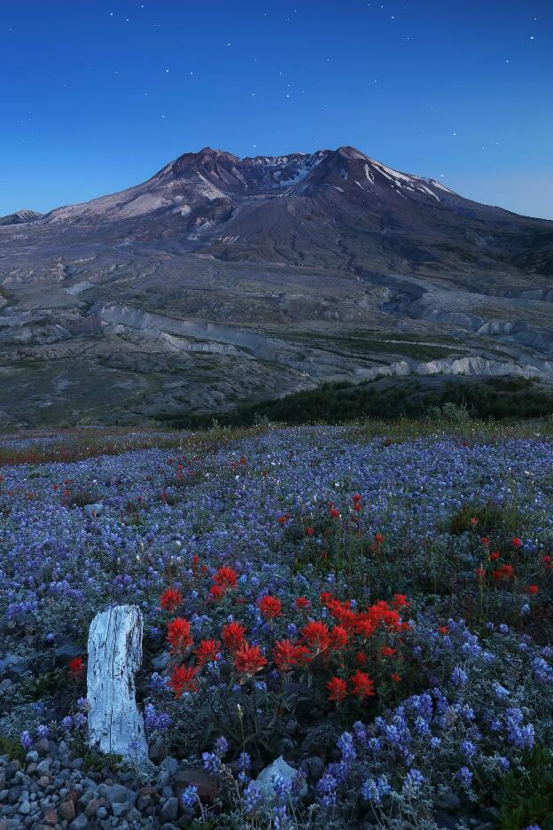Mt. St. Helens Twilight