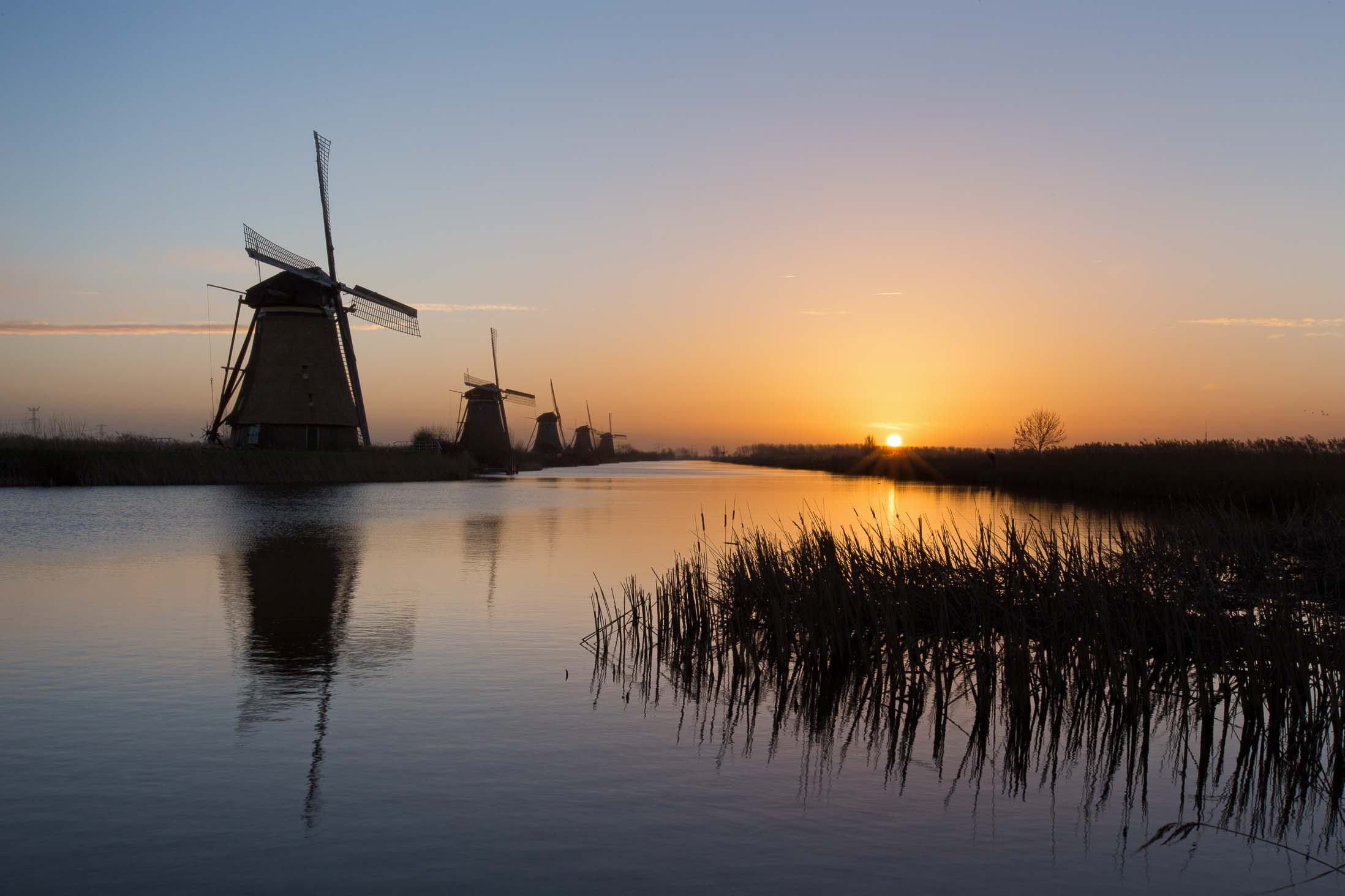 Kinderdijk Sunrise
