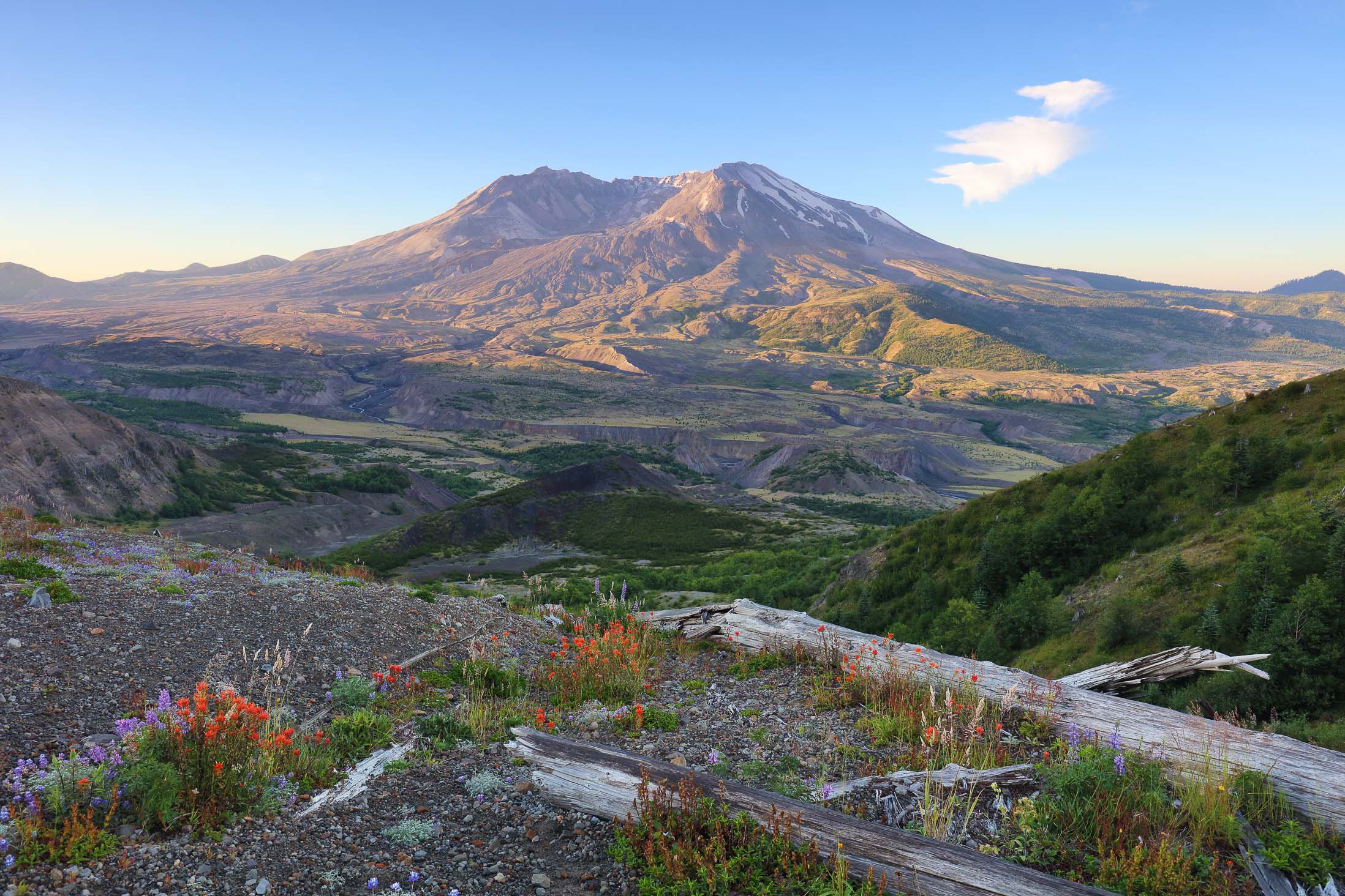 Vulkanberge der Kaskadenkette