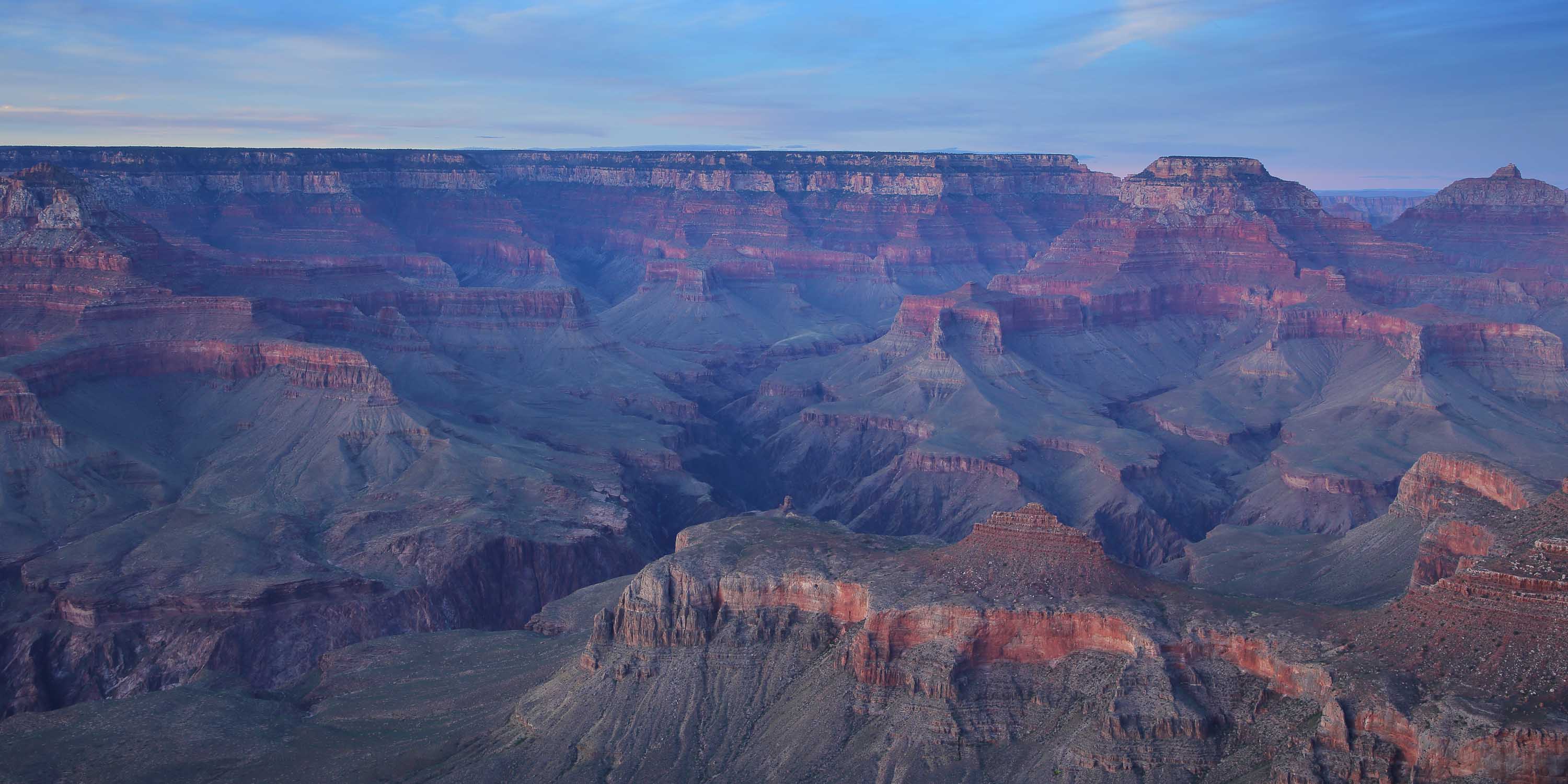 Dämmerung am Grand Canyon