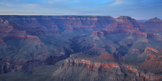 Dämmerung am Grand Canyon