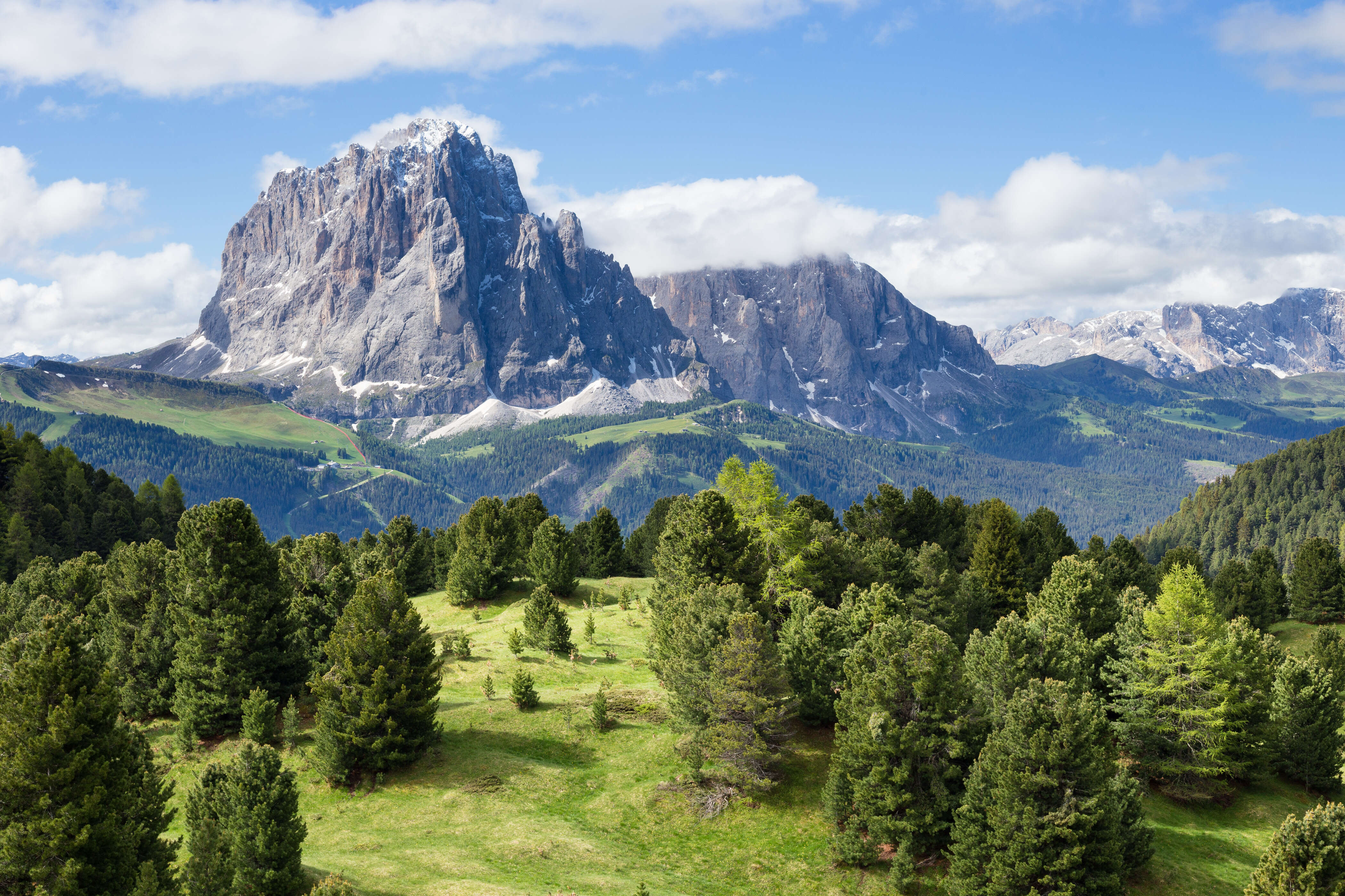 Langkofel vom Col Raiser