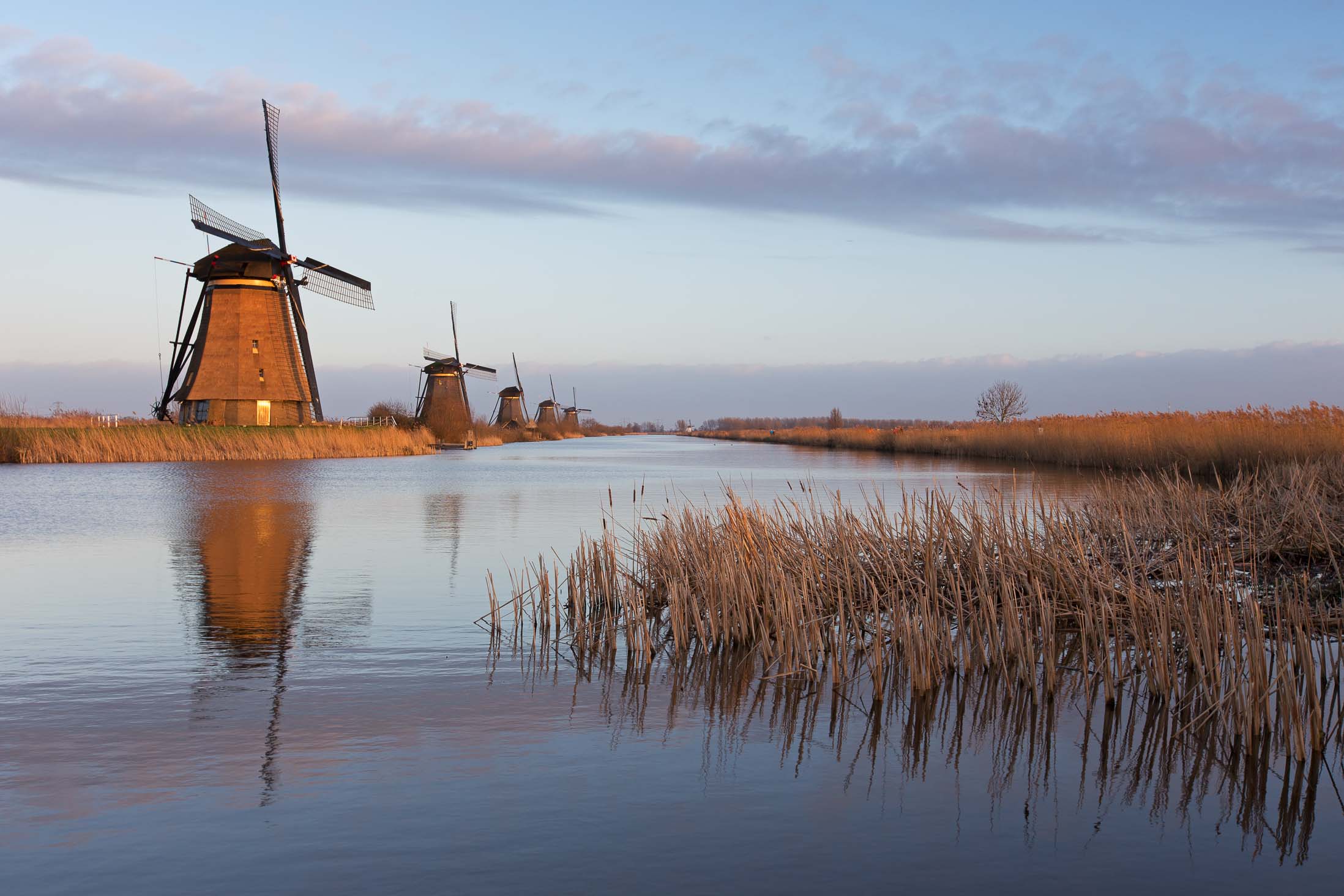 Windmühlen in den Niederlanden fotografieren