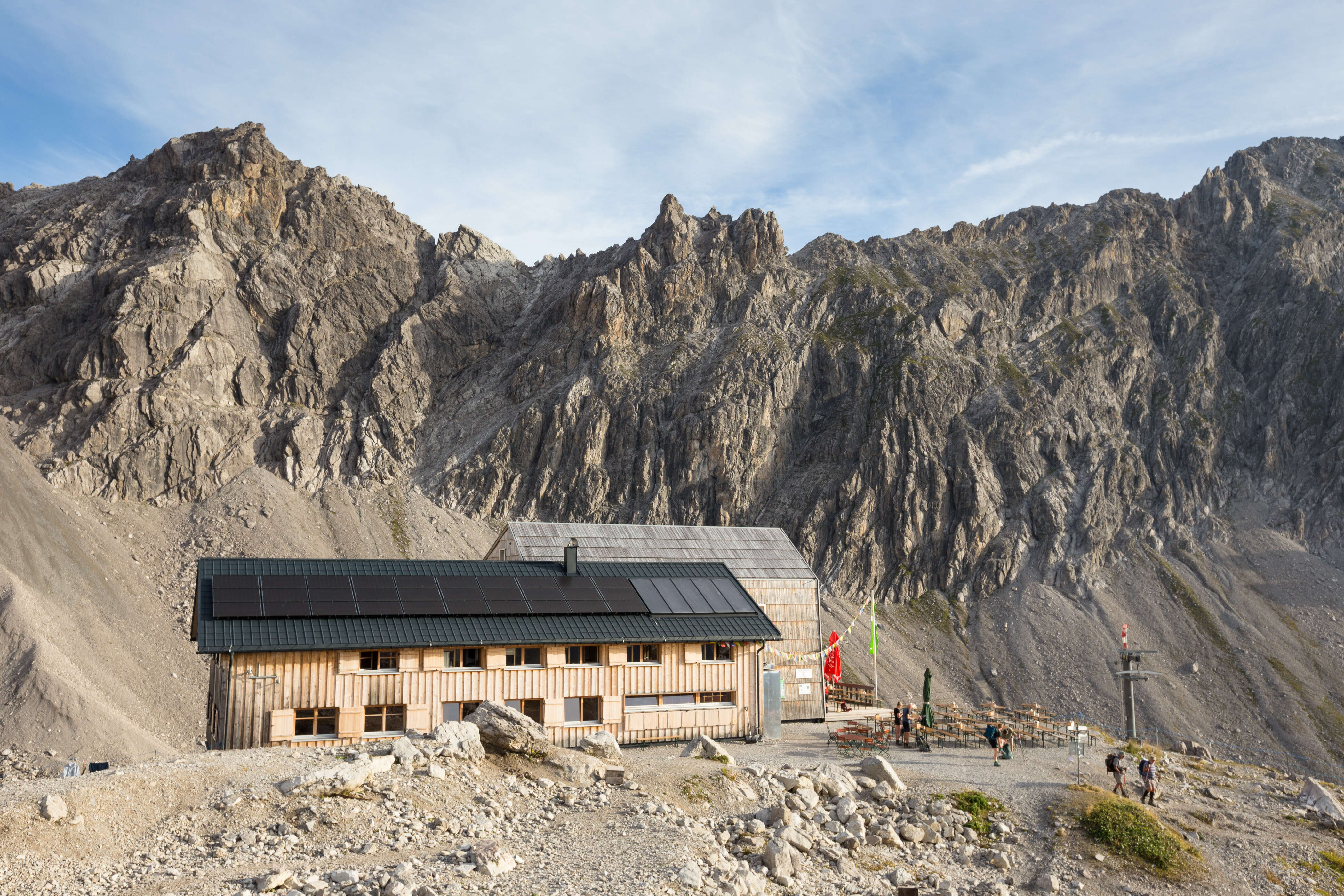 Totalphütte im Rätikon